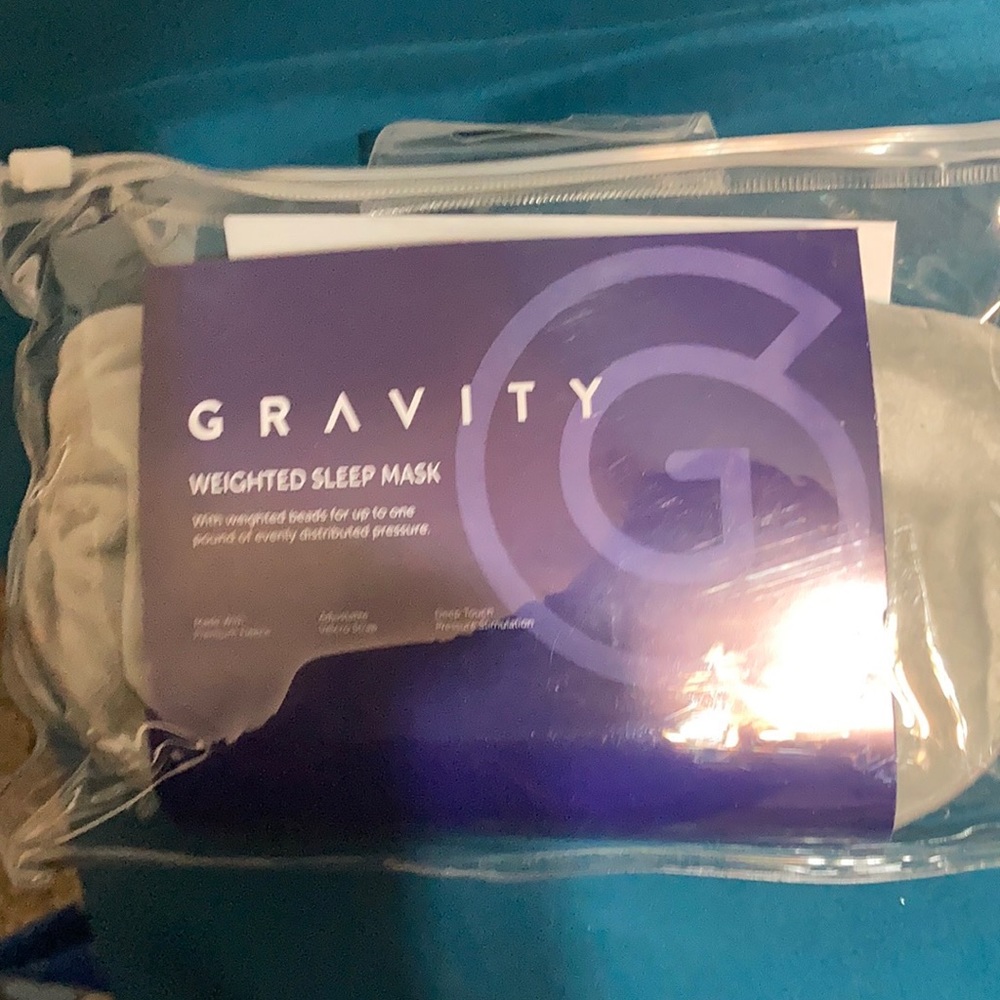 NEW—Weighted sleep mask